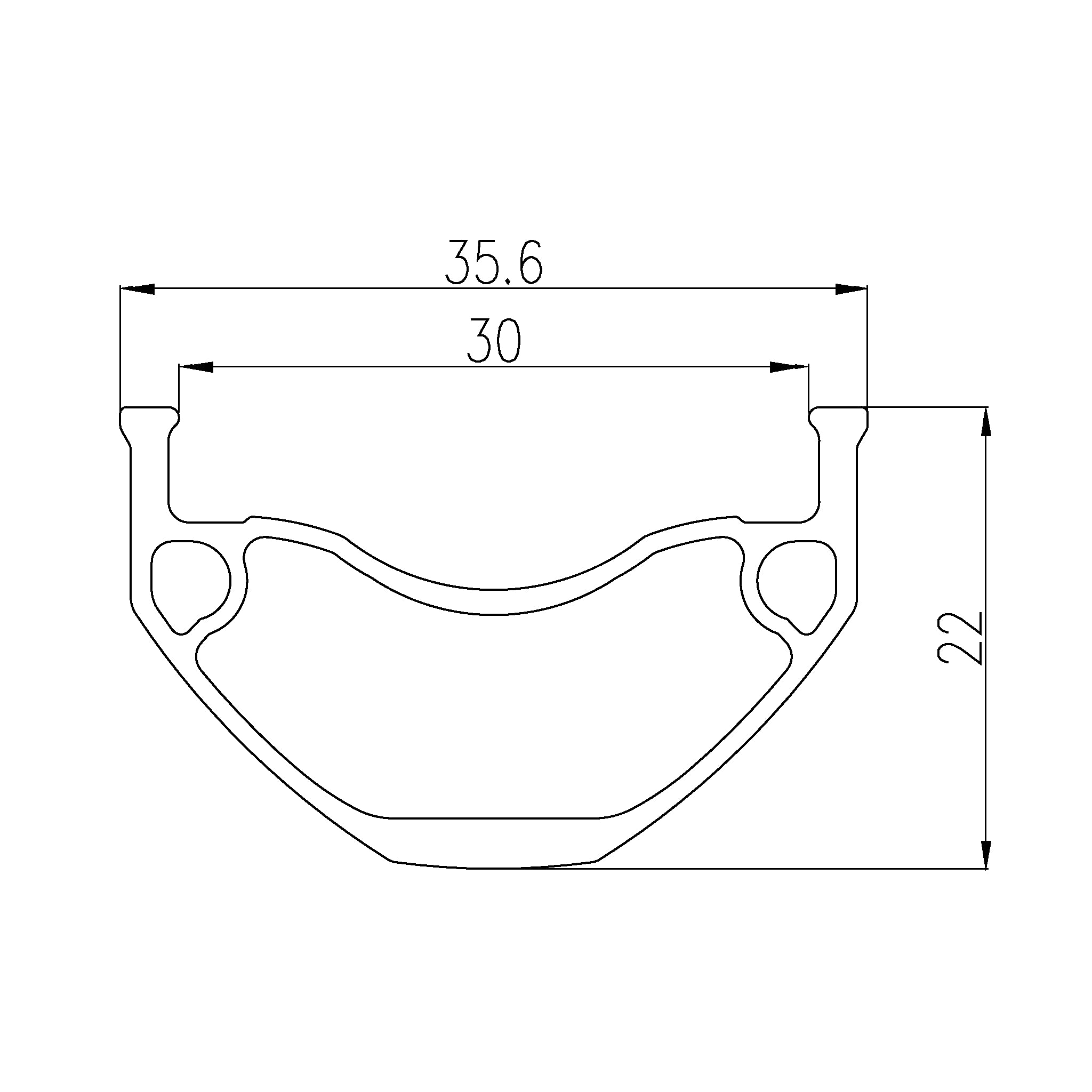 Alexrims EMC30 rim