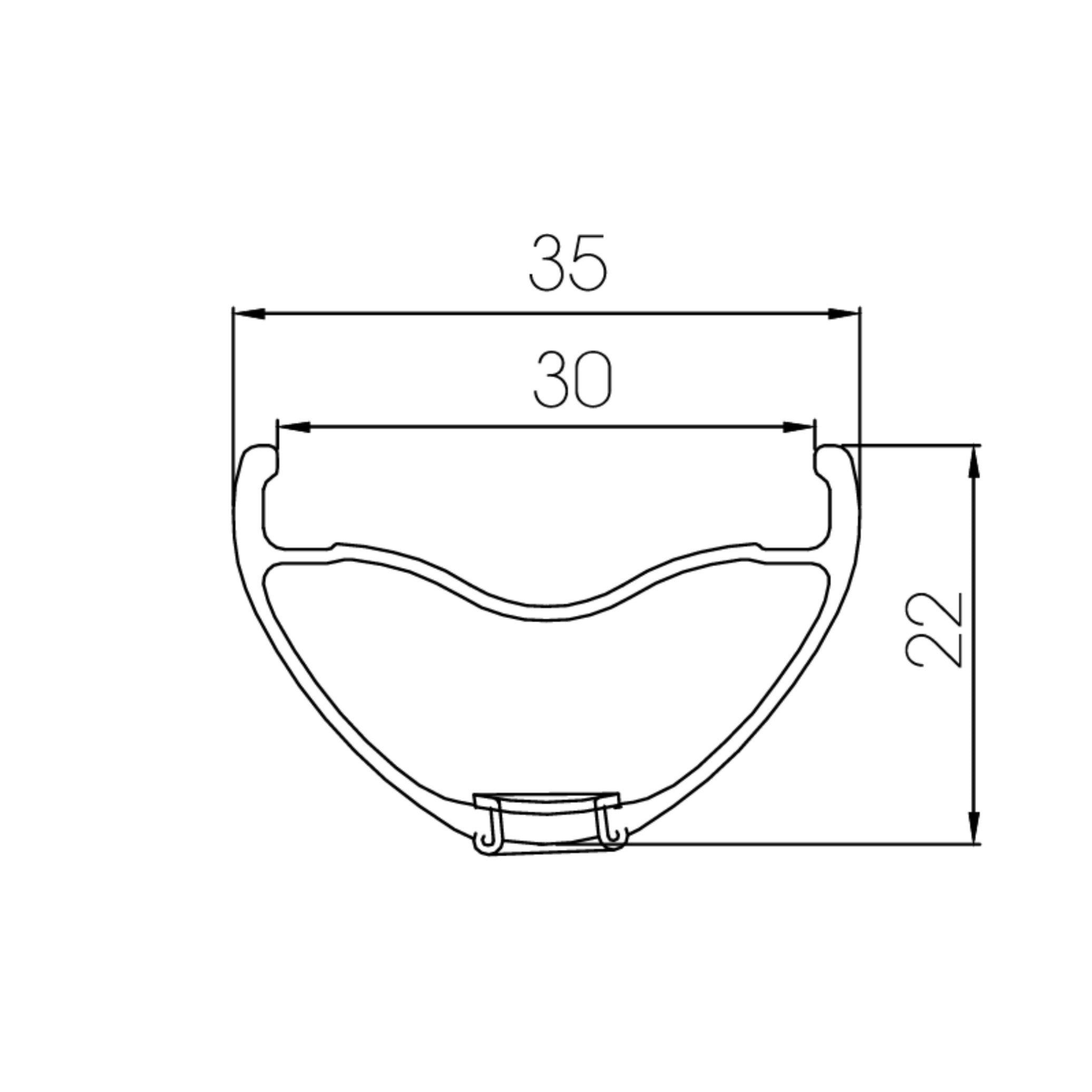 Alexrims EMC30 Felge